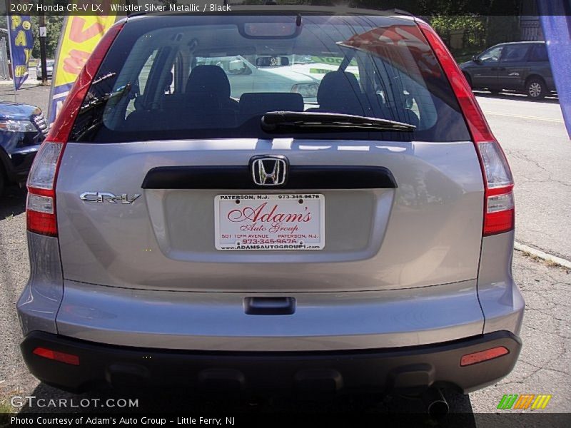 Whistler Silver Metallic / Black 2007 Honda CR-V LX