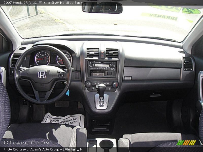 Whistler Silver Metallic / Black 2007 Honda CR-V LX