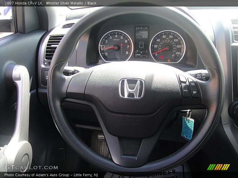 Whistler Silver Metallic / Black 2007 Honda CR-V LX