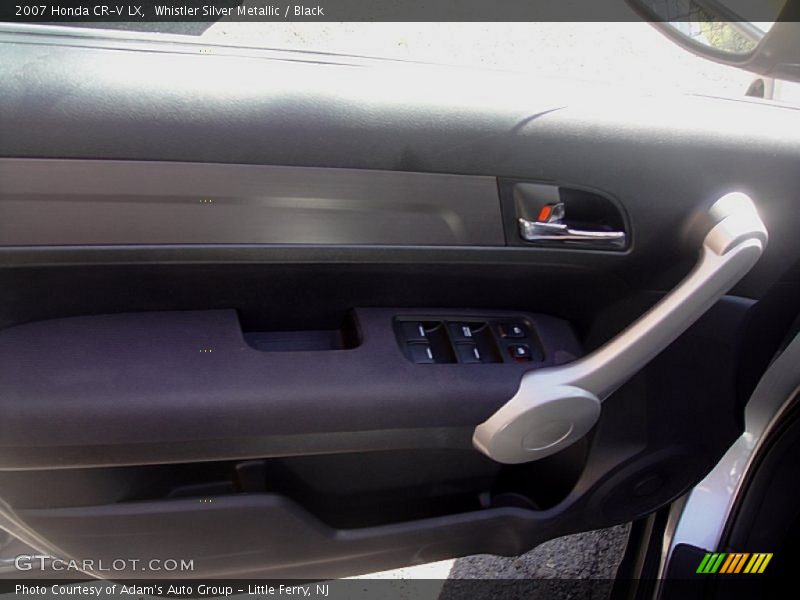 Whistler Silver Metallic / Black 2007 Honda CR-V LX