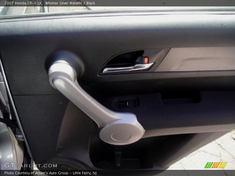 Whistler Silver Metallic / Black 2007 Honda CR-V LX