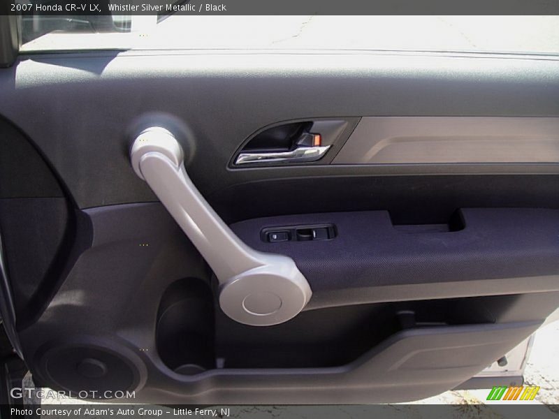 Whistler Silver Metallic / Black 2007 Honda CR-V LX