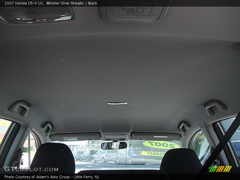 Whistler Silver Metallic / Black 2007 Honda CR-V LX