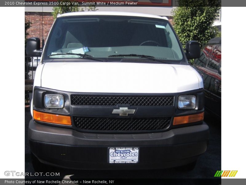 Summit White / Medium Pewter 2010 Chevrolet Express 3500 Cargo Van