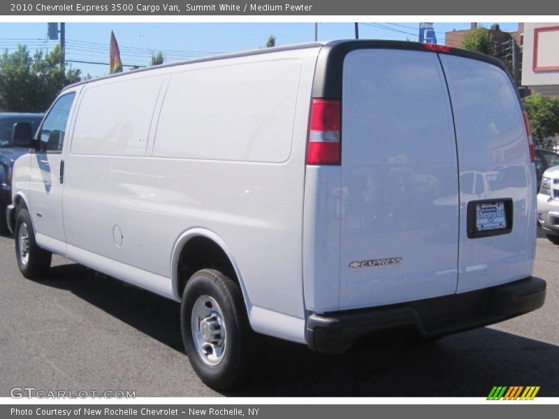 Summit White / Medium Pewter 2010 Chevrolet Express 3500 Cargo Van