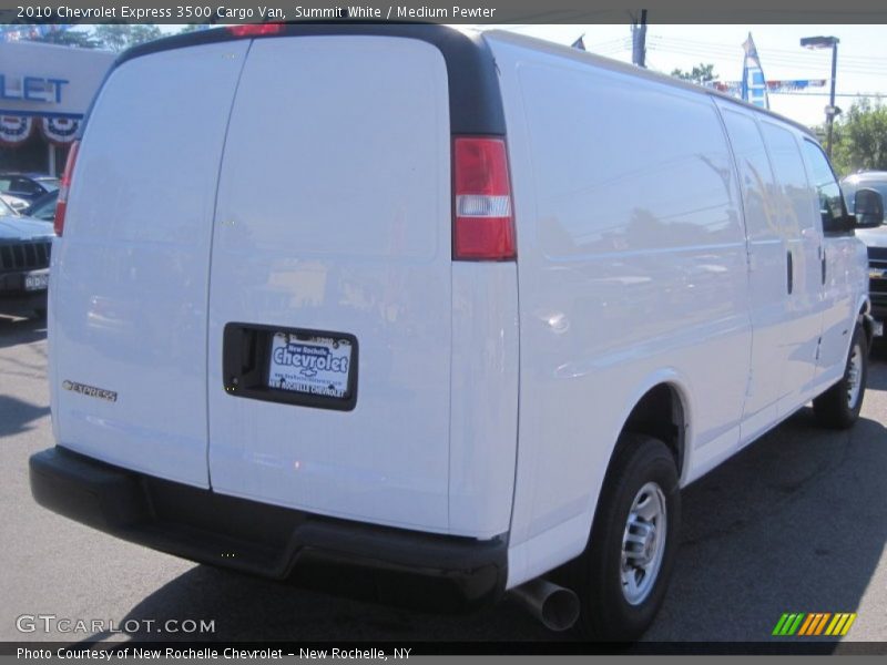 Summit White / Medium Pewter 2010 Chevrolet Express 3500 Cargo Van