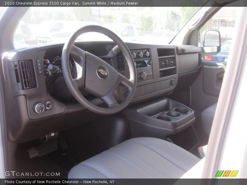 Summit White / Medium Pewter 2010 Chevrolet Express 3500 Cargo Van