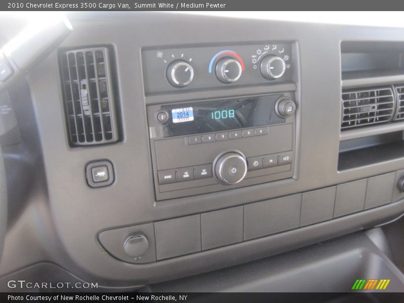Summit White / Medium Pewter 2010 Chevrolet Express 3500 Cargo Van