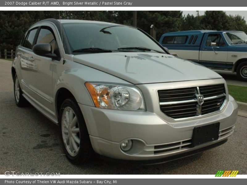 Bright Silver Metallic / Pastel Slate Gray 2007 Dodge Caliber R/T AWD