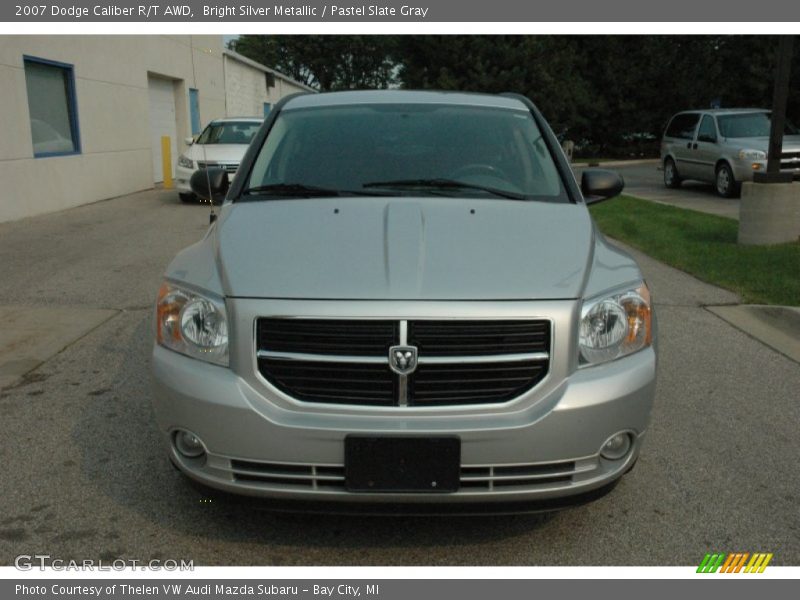 Bright Silver Metallic / Pastel Slate Gray 2007 Dodge Caliber R/T AWD