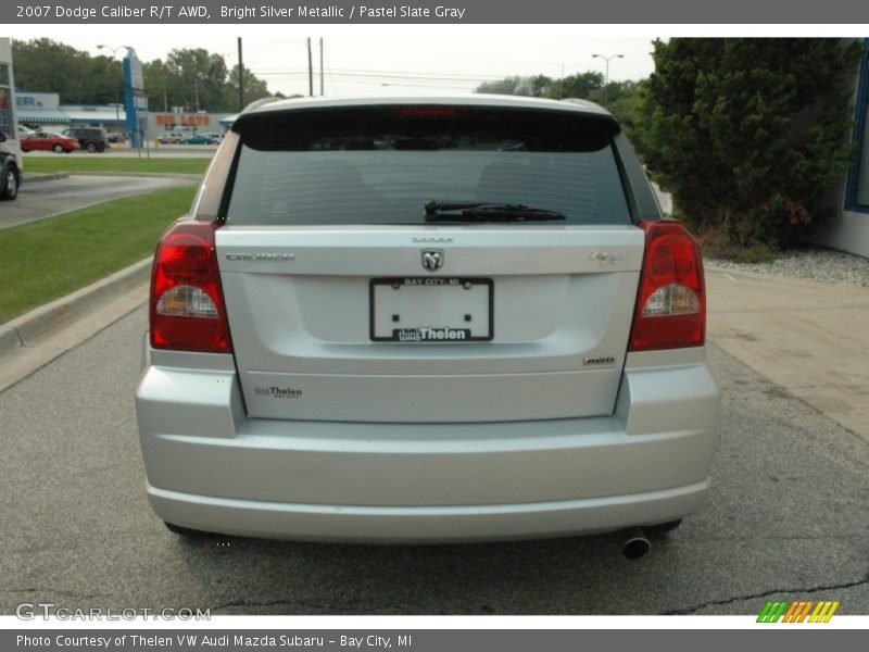 Bright Silver Metallic / Pastel Slate Gray 2007 Dodge Caliber R/T AWD