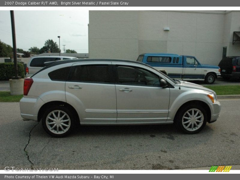 Bright Silver Metallic / Pastel Slate Gray 2007 Dodge Caliber R/T AWD