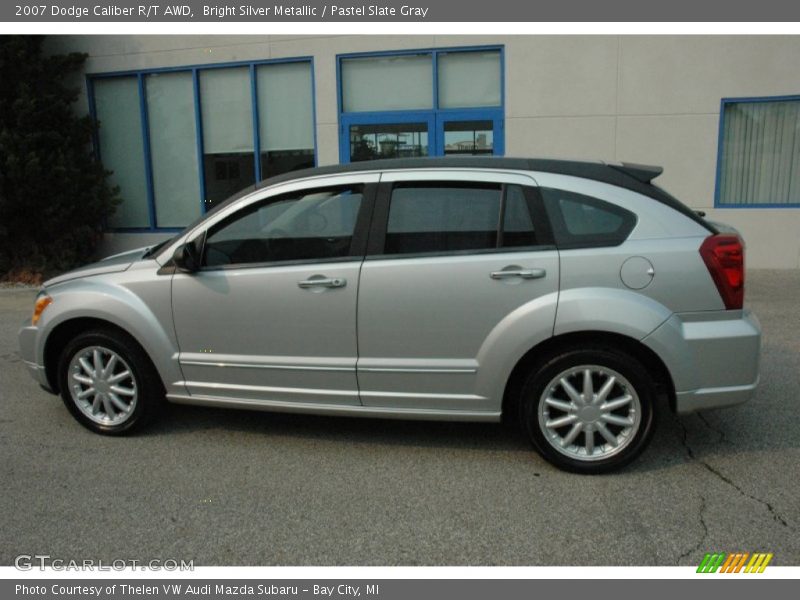 Bright Silver Metallic / Pastel Slate Gray 2007 Dodge Caliber R/T AWD