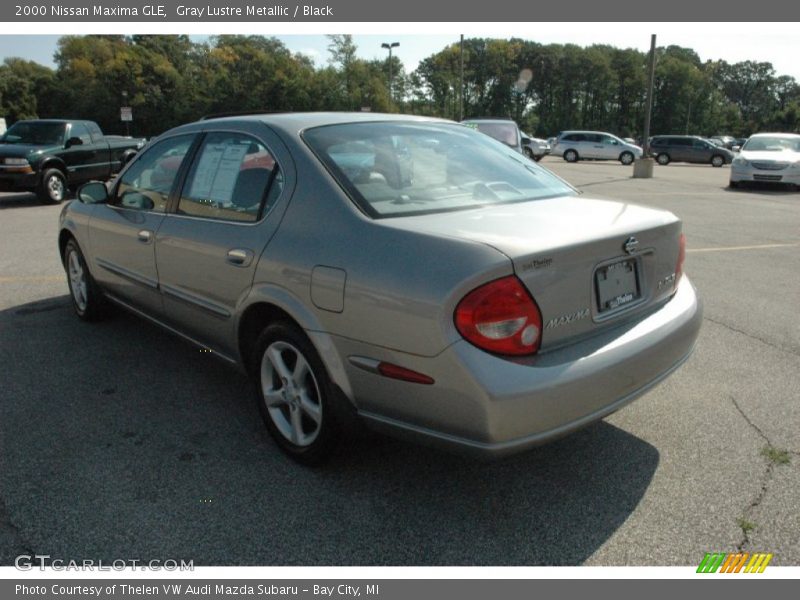 Gray Lustre Metallic / Black 2000 Nissan Maxima GLE