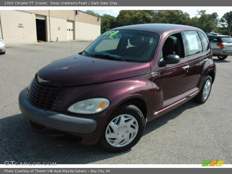 Deep Cranberry Pearl / Dark Slate Gray 2003 Chrysler PT Cruiser