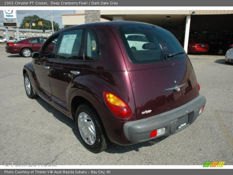Deep Cranberry Pearl / Dark Slate Gray 2003 Chrysler PT Cruiser