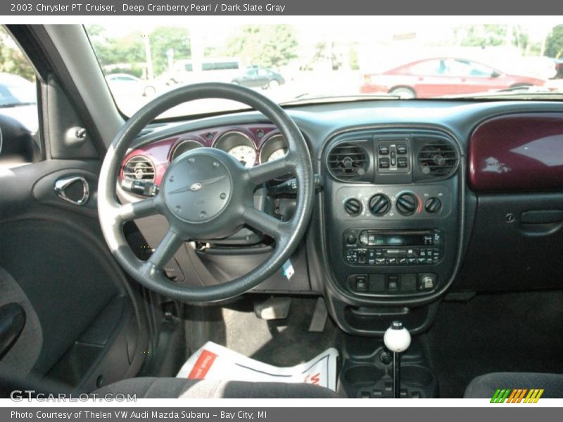 Deep Cranberry Pearl / Dark Slate Gray 2003 Chrysler PT Cruiser