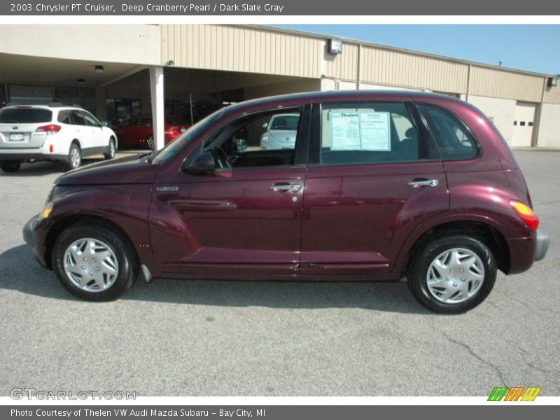 Deep Cranberry Pearl / Dark Slate Gray 2003 Chrysler PT Cruiser