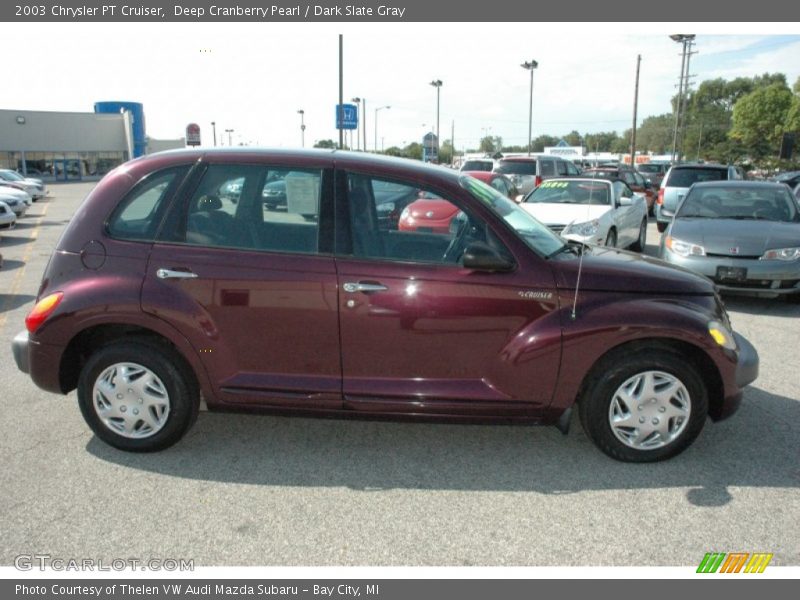 Deep Cranberry Pearl / Dark Slate Gray 2003 Chrysler PT Cruiser