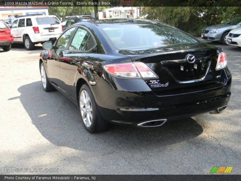 Ebony Black / Black 2009 Mazda MAZDA6 s Grand Touring