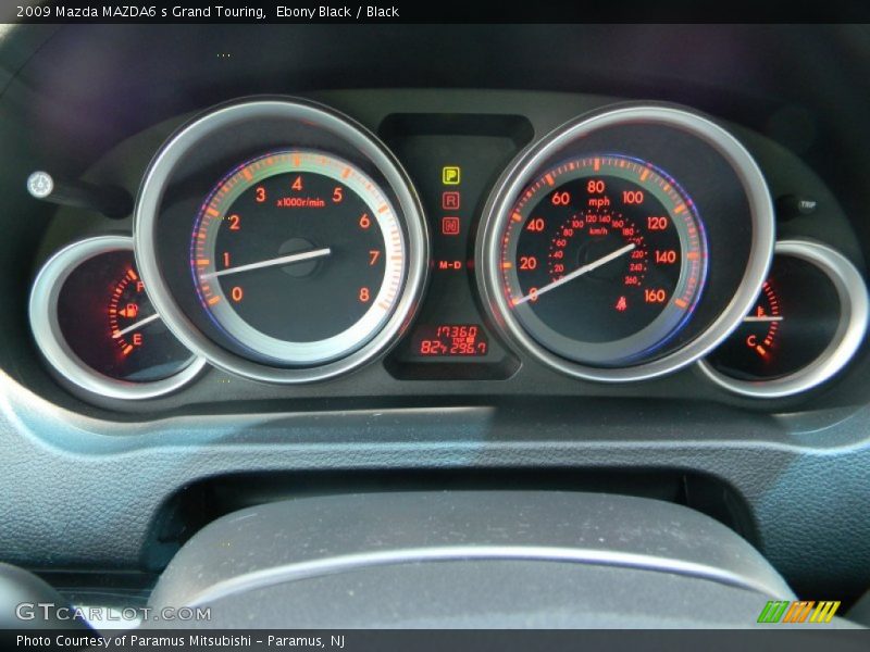 Ebony Black / Black 2009 Mazda MAZDA6 s Grand Touring