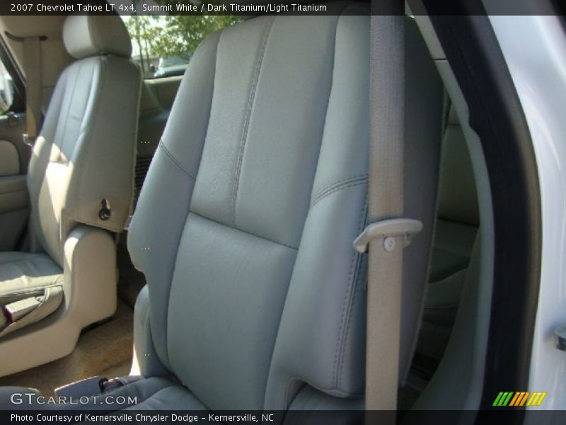 Summit White / Dark Titanium/Light Titanium 2007 Chevrolet Tahoe LT 4x4