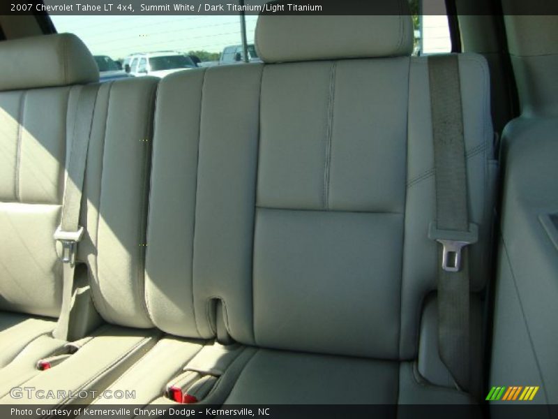 Summit White / Dark Titanium/Light Titanium 2007 Chevrolet Tahoe LT 4x4