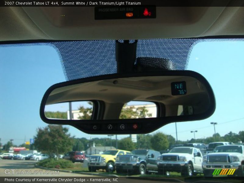 Summit White / Dark Titanium/Light Titanium 2007 Chevrolet Tahoe LT 4x4