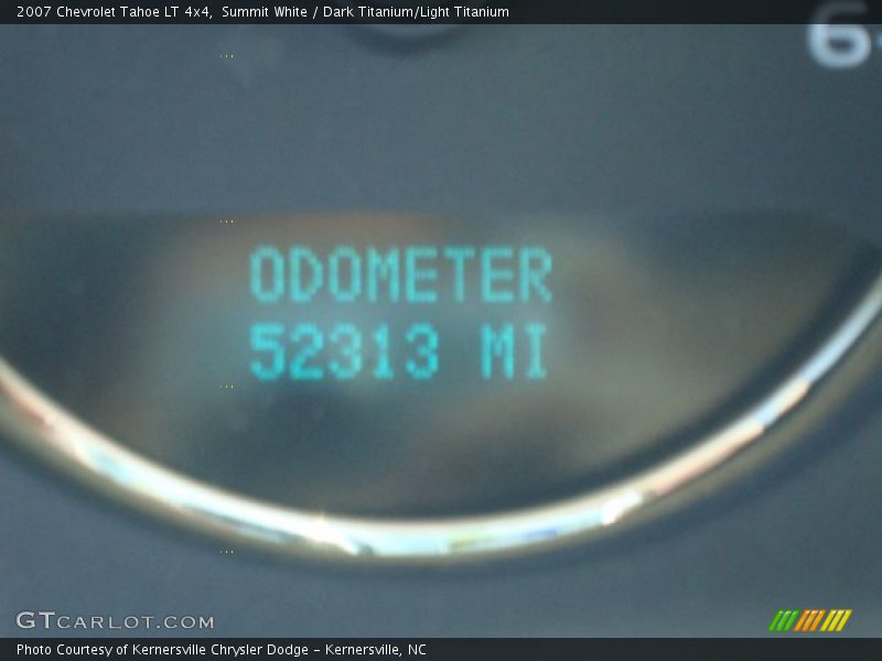Summit White / Dark Titanium/Light Titanium 2007 Chevrolet Tahoe LT 4x4