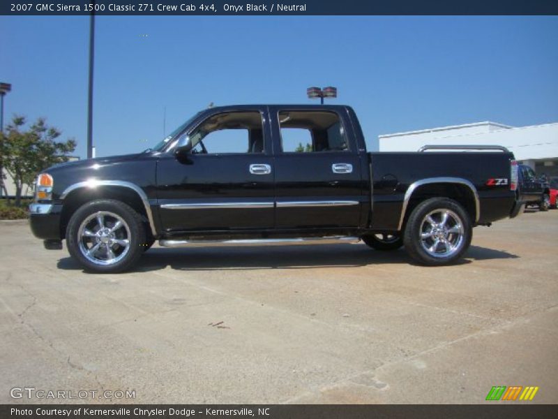 Onyx Black / Neutral 2007 GMC Sierra 1500 Classic Z71 Crew Cab 4x4