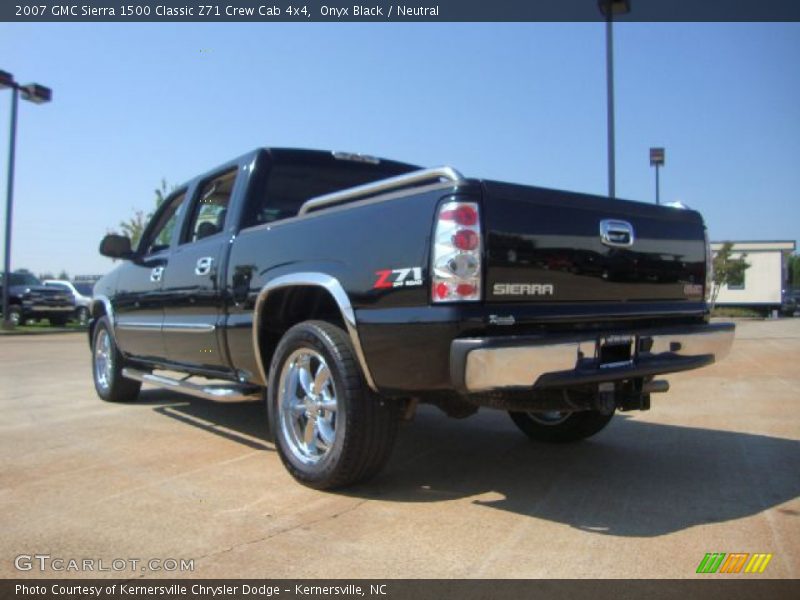 Onyx Black / Neutral 2007 GMC Sierra 1500 Classic Z71 Crew Cab 4x4