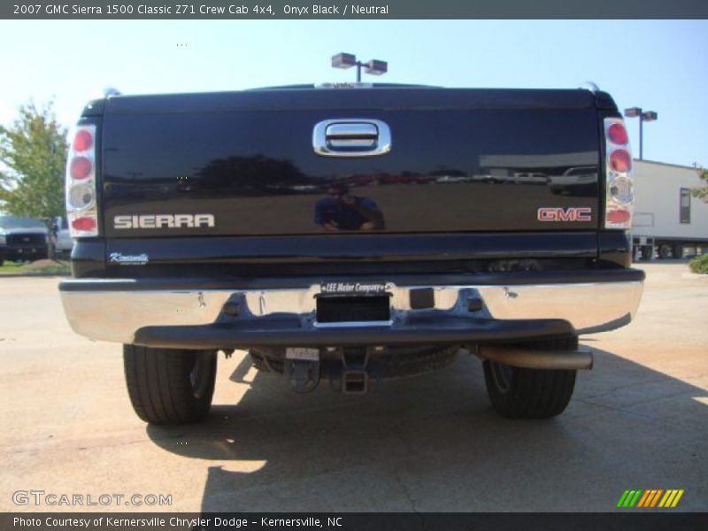 Onyx Black / Neutral 2007 GMC Sierra 1500 Classic Z71 Crew Cab 4x4
