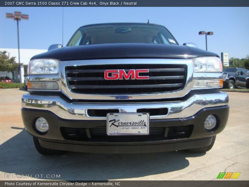 Onyx Black / Neutral 2007 GMC Sierra 1500 Classic Z71 Crew Cab 4x4