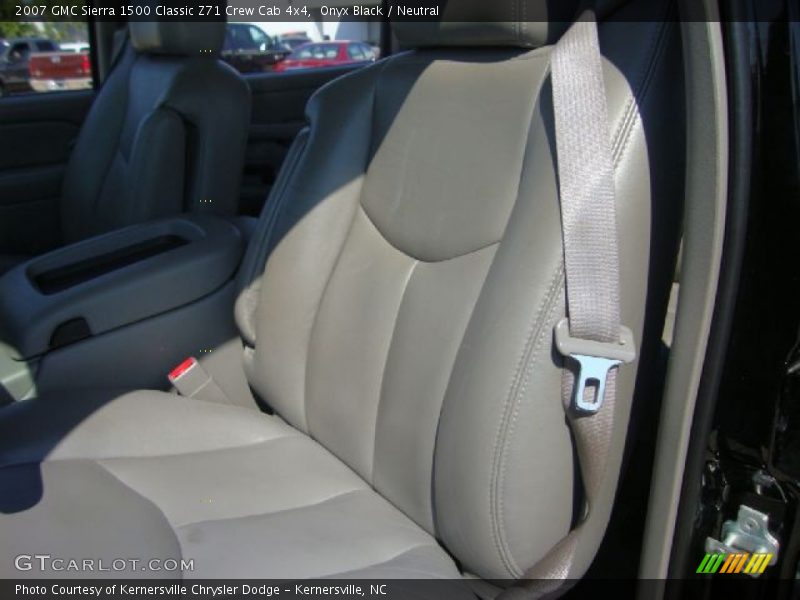 Onyx Black / Neutral 2007 GMC Sierra 1500 Classic Z71 Crew Cab 4x4