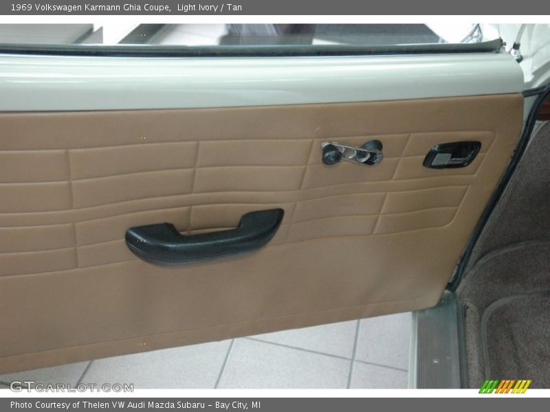 Door Panel of 1969 Karmann Ghia Coupe
