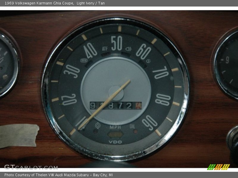 1969 Karmann Ghia Coupe Coupe Gauges