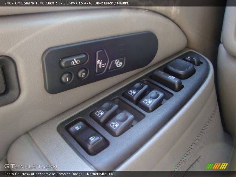 Onyx Black / Neutral 2007 GMC Sierra 1500 Classic Z71 Crew Cab 4x4