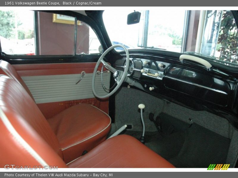  1961 Beetle Coupe Cognac/Cream Interior