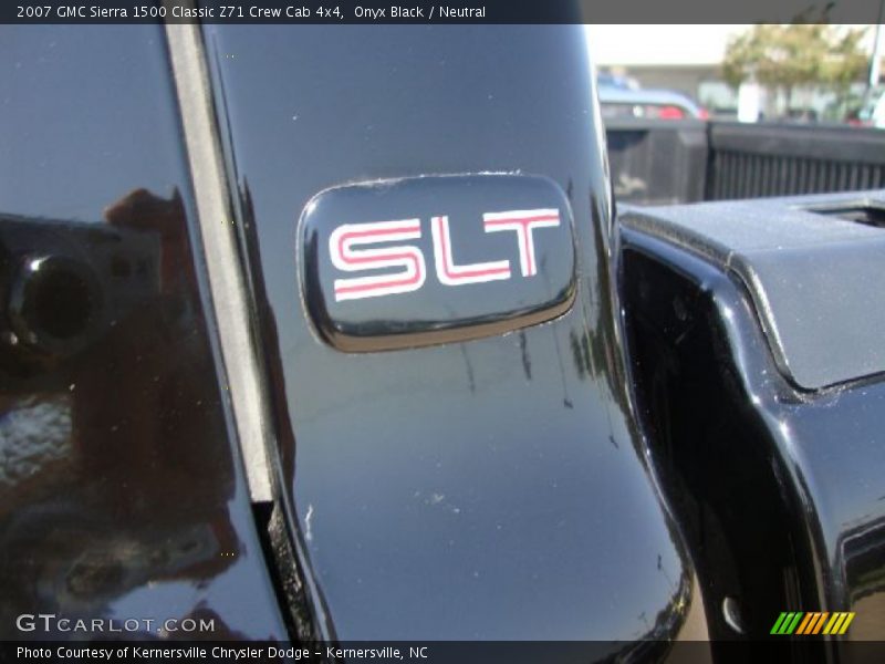 Onyx Black / Neutral 2007 GMC Sierra 1500 Classic Z71 Crew Cab 4x4