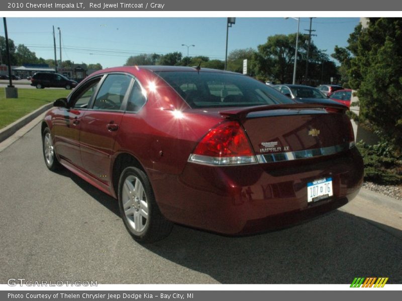Red Jewel Tintcoat / Gray 2010 Chevrolet Impala LT