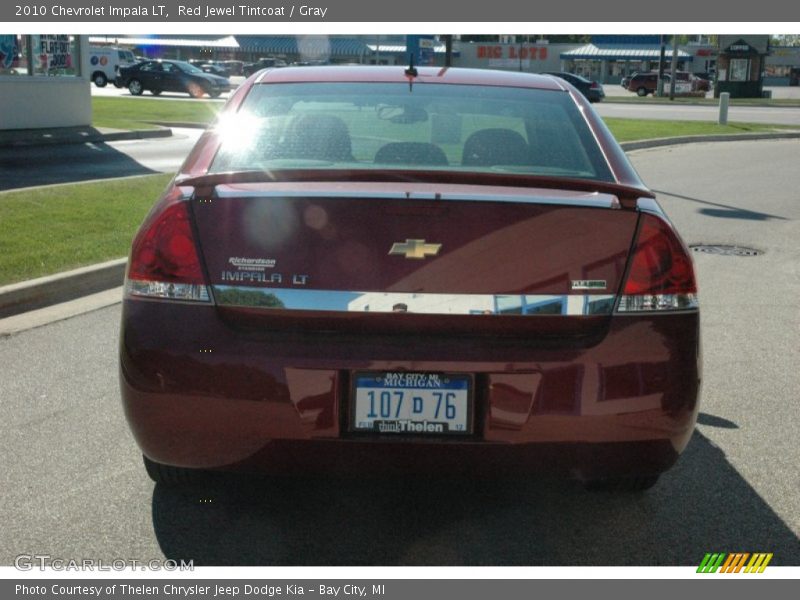 Red Jewel Tintcoat / Gray 2010 Chevrolet Impala LT