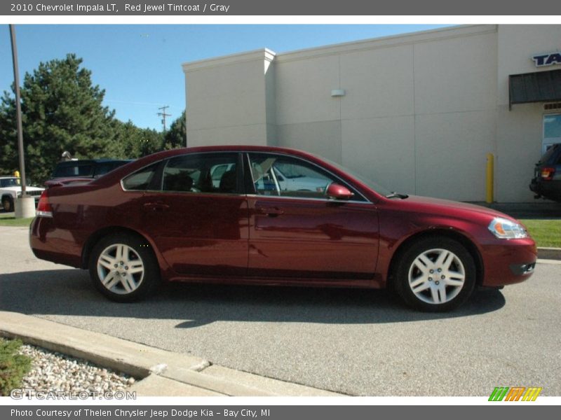 Red Jewel Tintcoat / Gray 2010 Chevrolet Impala LT