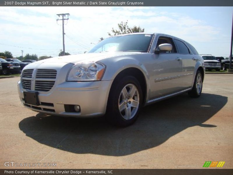 Bright Silver Metallic / Dark Slate Gray/Light Graystone 2007 Dodge Magnum SXT