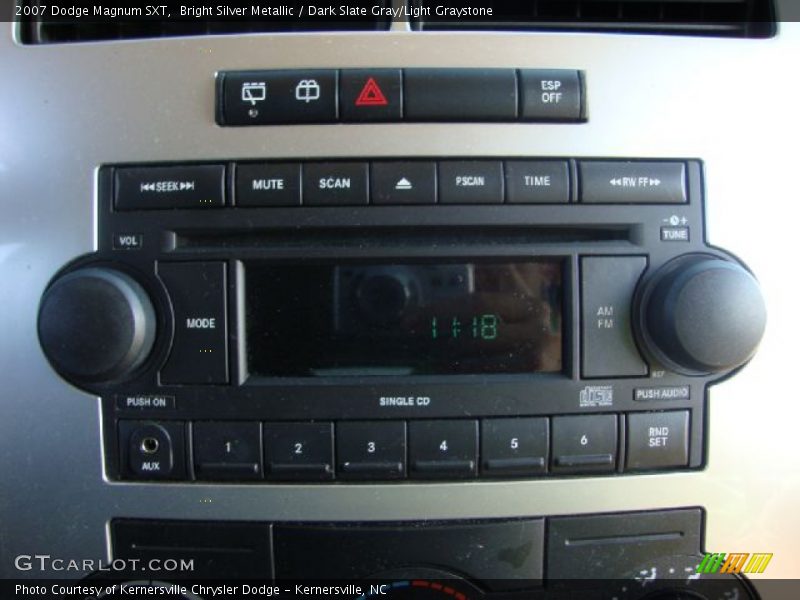 Bright Silver Metallic / Dark Slate Gray/Light Graystone 2007 Dodge Magnum SXT