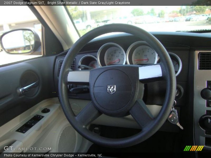 Bright Silver Metallic / Dark Slate Gray/Light Graystone 2007 Dodge Magnum SXT