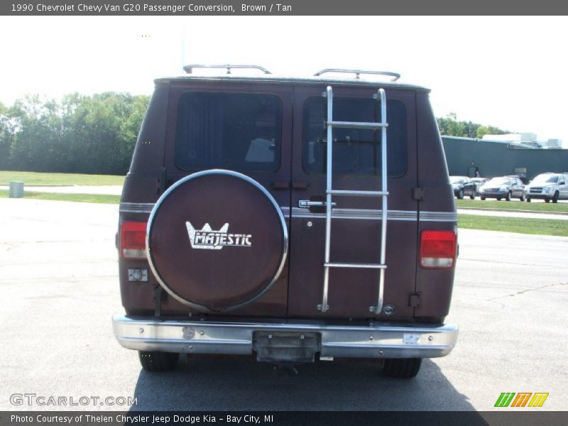 Brown / Tan 1990 Chevrolet Chevy Van G20 Passenger Conversion