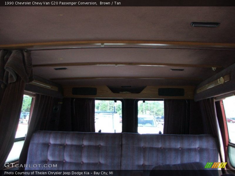 Brown / Tan 1990 Chevrolet Chevy Van G20 Passenger Conversion