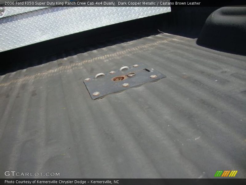 Dark Copper Metallic / Castano Brown Leather 2006 Ford F350 Super Duty King Ranch Crew Cab 4x4 Dually