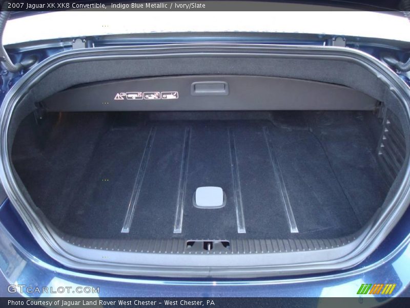 Indigo Blue Metallic / Ivory/Slate 2007 Jaguar XK XK8 Convertible