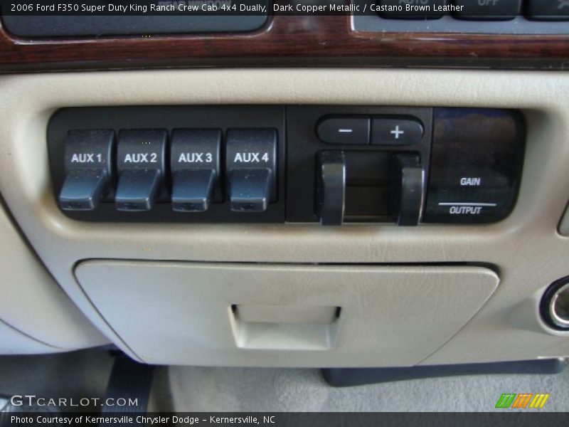 Dark Copper Metallic / Castano Brown Leather 2006 Ford F350 Super Duty King Ranch Crew Cab 4x4 Dually